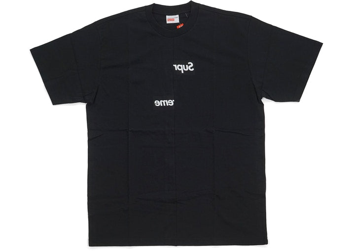 Supreme Comme des Garcons Split Box Logo T-Shirt - Limited Edition Streetwear for Men | Perfect for Urban Fashion & Street Style Outfits
