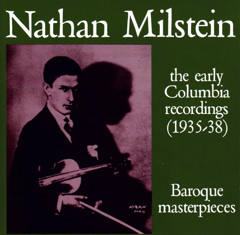 Milstein: The Early Columbia Recordings - Baroque Masterpieces | Classical Music CD Collection | Perfect for Relaxation & Home Decor