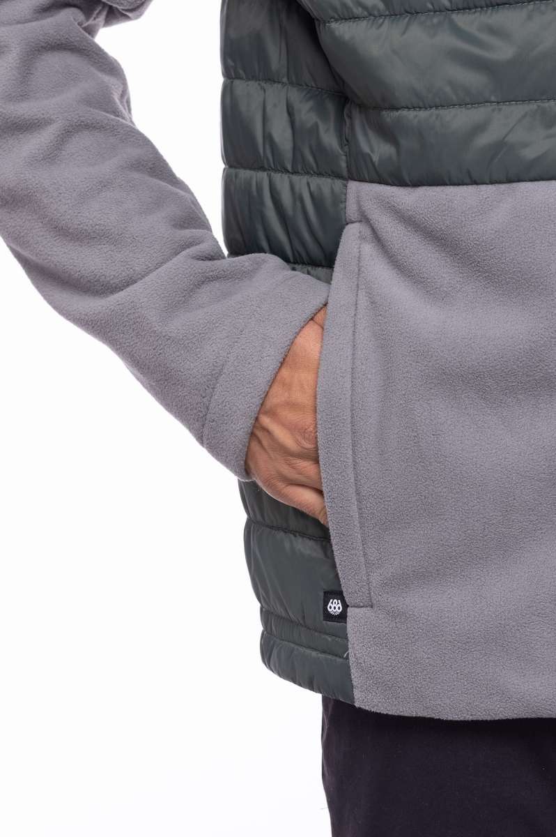 686 Hybrid Puffer Jacket for Men & Women - Lightweight Waterproof Winter Coat 2023 - Perfect for Skiing, Hiking & Outdoor Adventures
