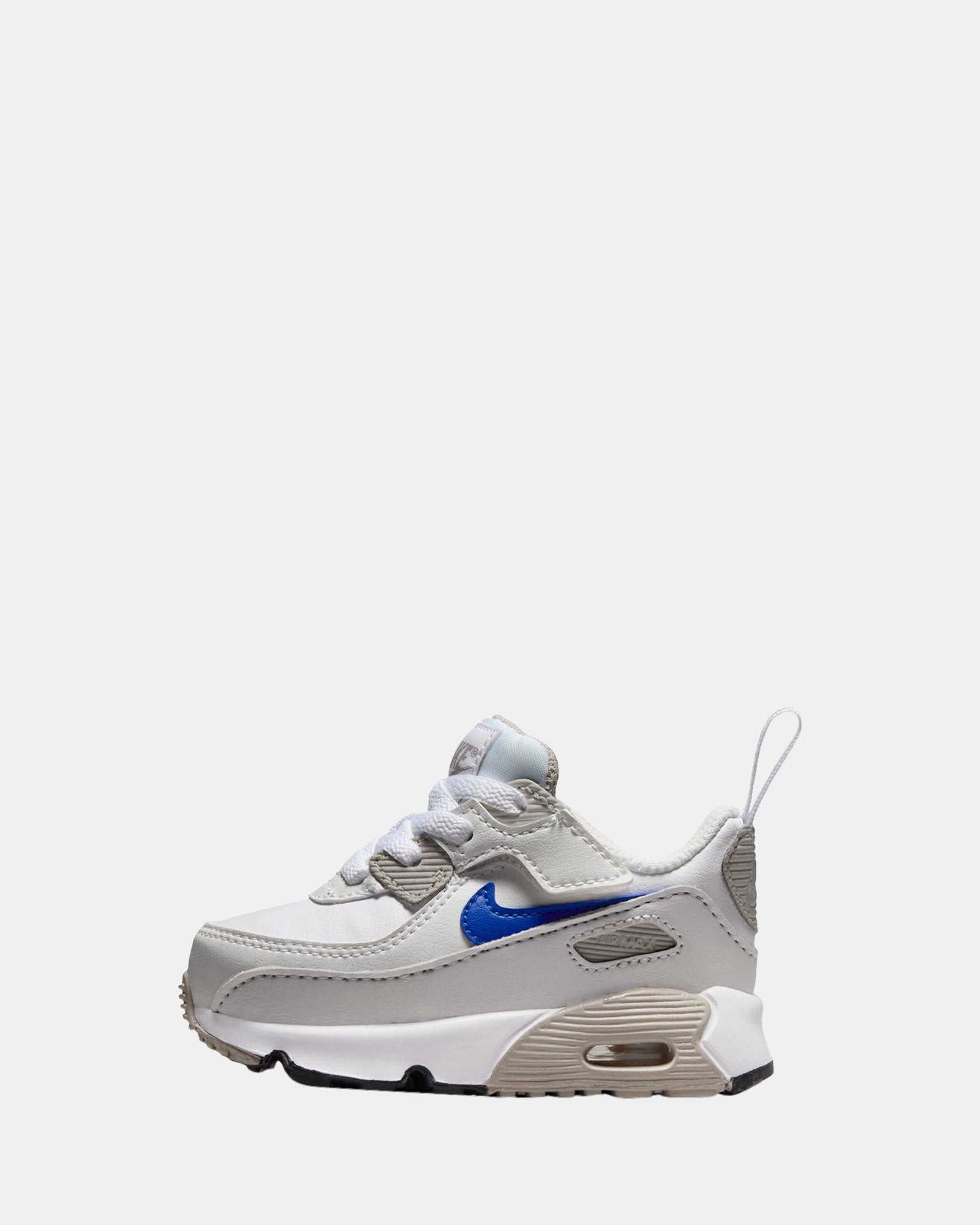Nike Air Max 90 EasyOn Infant Shoes - White/Racer Blue/College Grey - Comfortable Slip-On Sneakers for Toddlers - Perfect for Playtime, Daycare & Everyday Wear