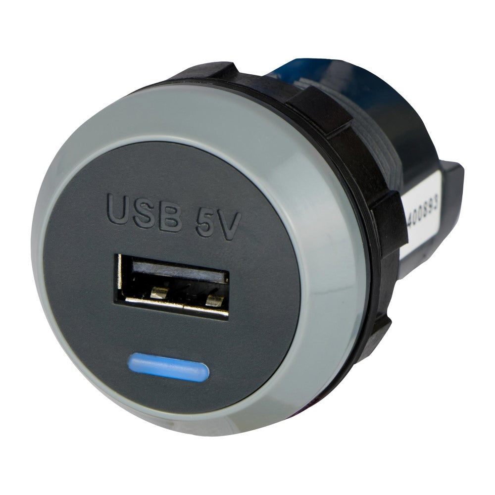 Alfatronix IP65 Waterproof Powerverter with Single USB Outlet (2.1A) - Rear Fit for Marine, RV & Outdoor Use