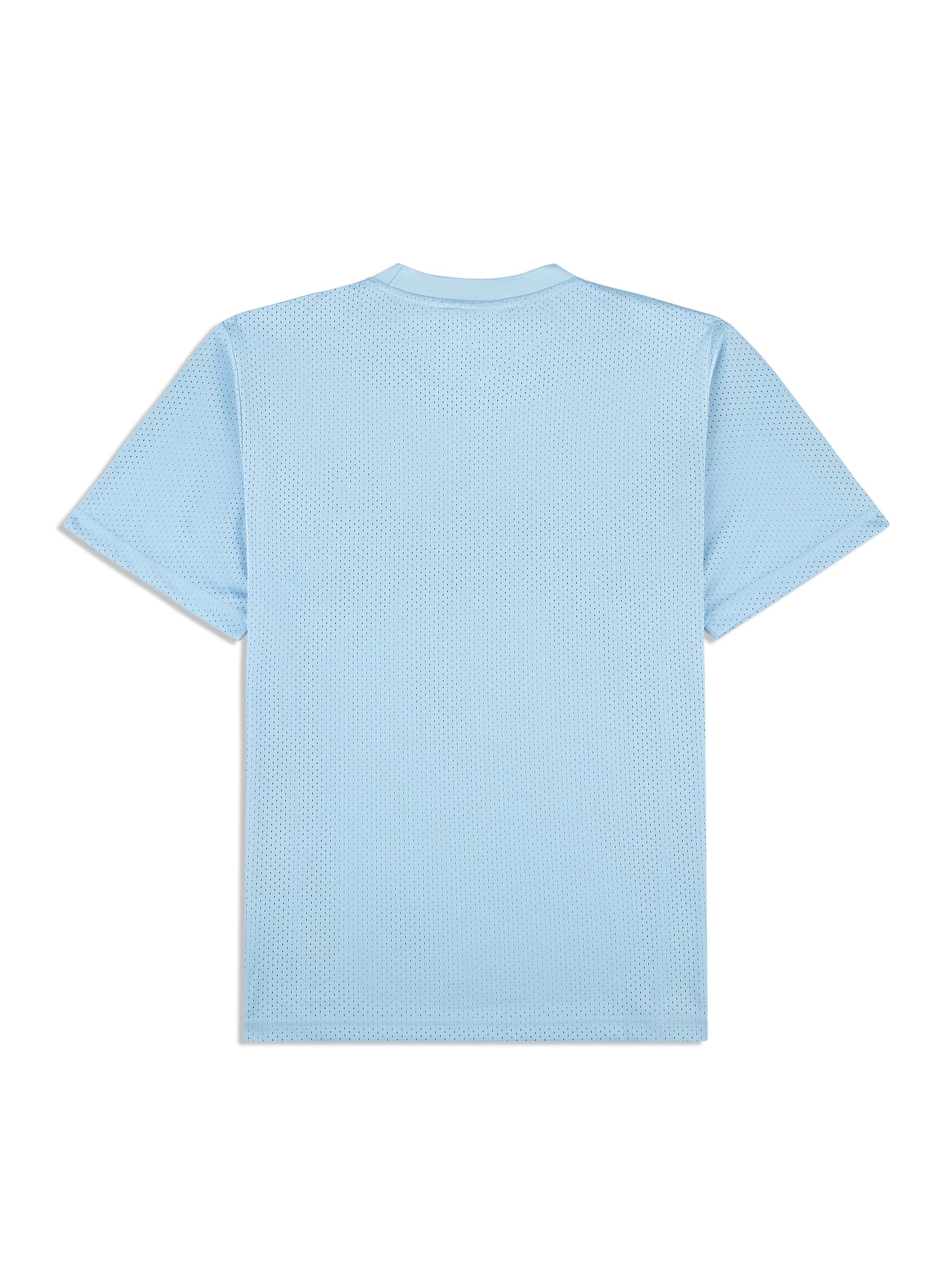 Giacomo Men's Mesh T-Shirt - Breathable Dutch Canal Print, White - Perfect for Summer Outdoors, Casual Wear & Travel
