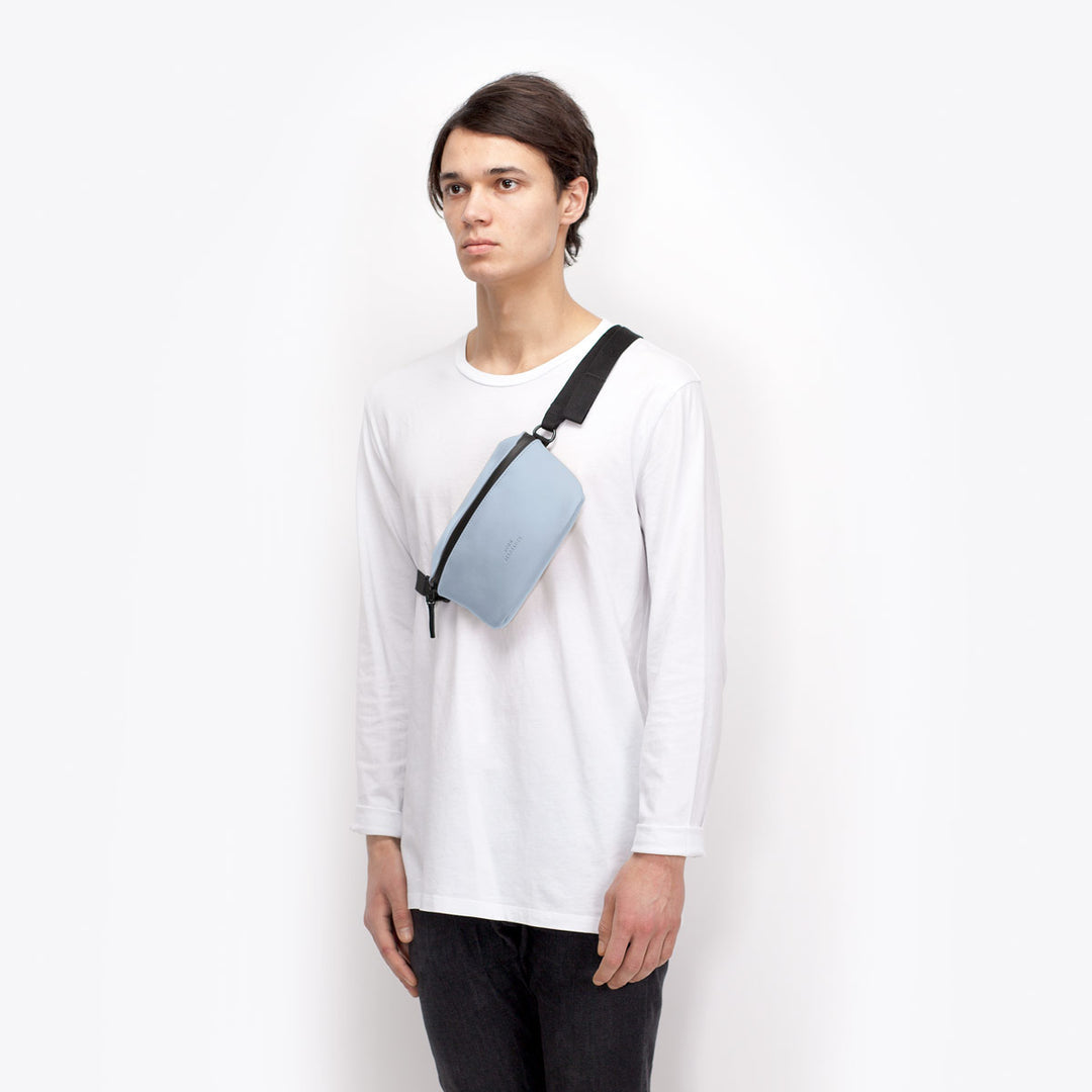 Ucon Acrobatics Jona Belt Bag - Stylish & Durable Fog Blue Waist Pack for Travel, Hiking & Everyday Use