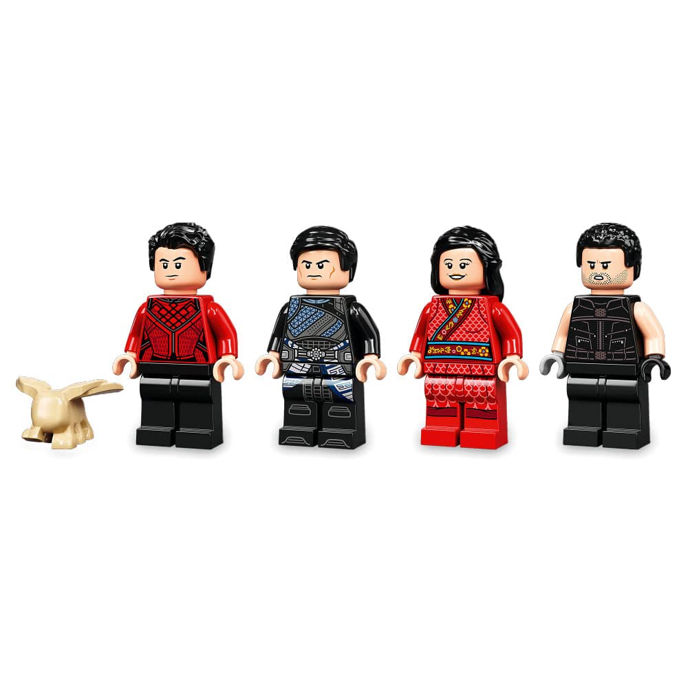 LEGO Marvel Shang-Chi Escape from The Ten Rings 76176 Building Kit (321 Pieces) - Superhero Toy Set for Kids & Collectors - Creative Play & Display Gift for Marvel Fans