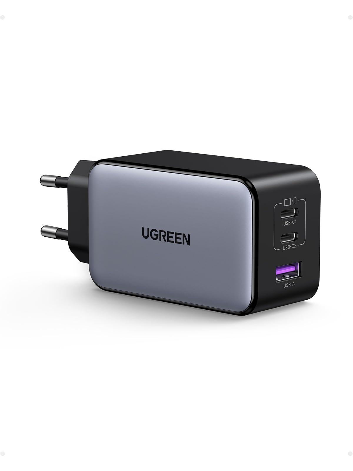 UGREEN Nexode X 100W GaN Fast Charger with 3 USB-C Ports - Compatible with MacBook Air/Pro M4/M3/M2, iPad, iPhone 16/Plus/Pro/Max/15/14/13/12, Galaxy S25/S24/S23 Ultra, Pixel - Perfect for Home, Office & Travel Charging