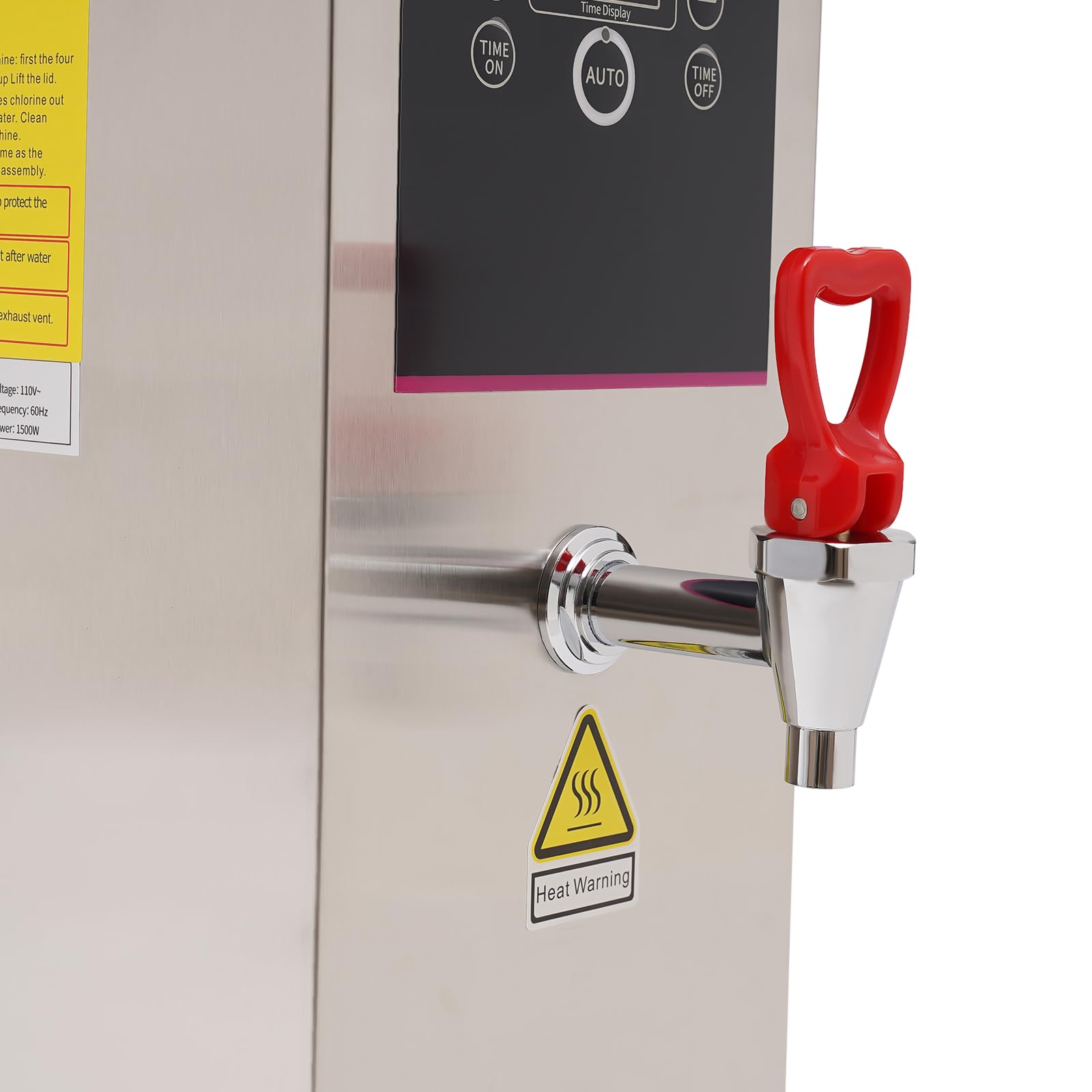 Commercial Electric Hot Water Dispenser 10L/2.64Gal - 2500W Fast Boiling Water Machine for Tea, Coffee, Dessert Shops & Hotels - 25L/H High Capacity - Perfect for Busy Cafes, Restaurants and Catering Services