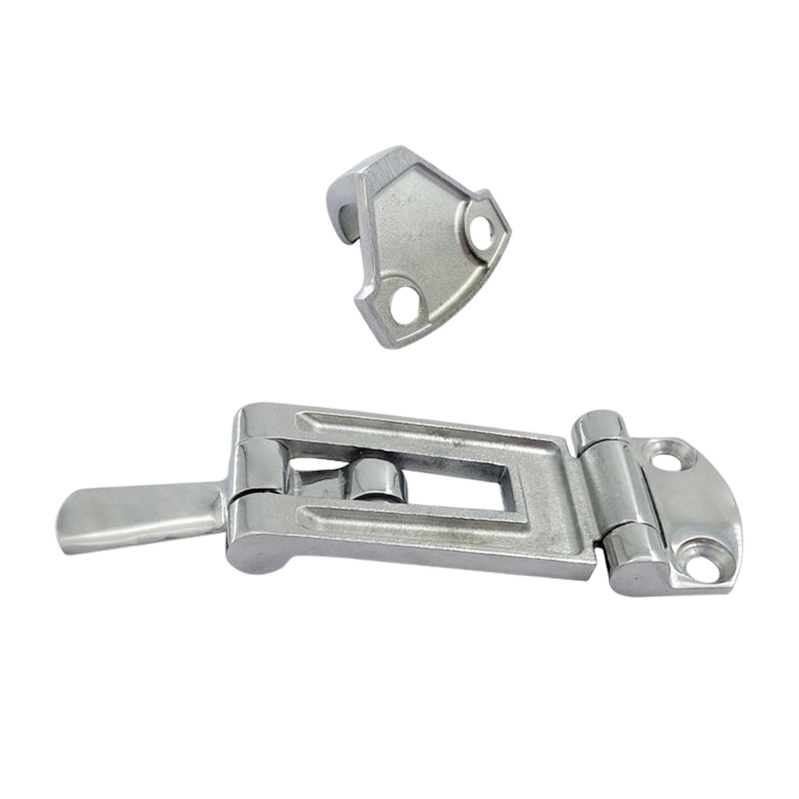 Figatia 316 Stainless Steel Marine Door Lock - Anti-Rattle Boat Yacht Fastener Clamp | Durable Lockable Hardware for Marine, RV & Outdoor Security Applications