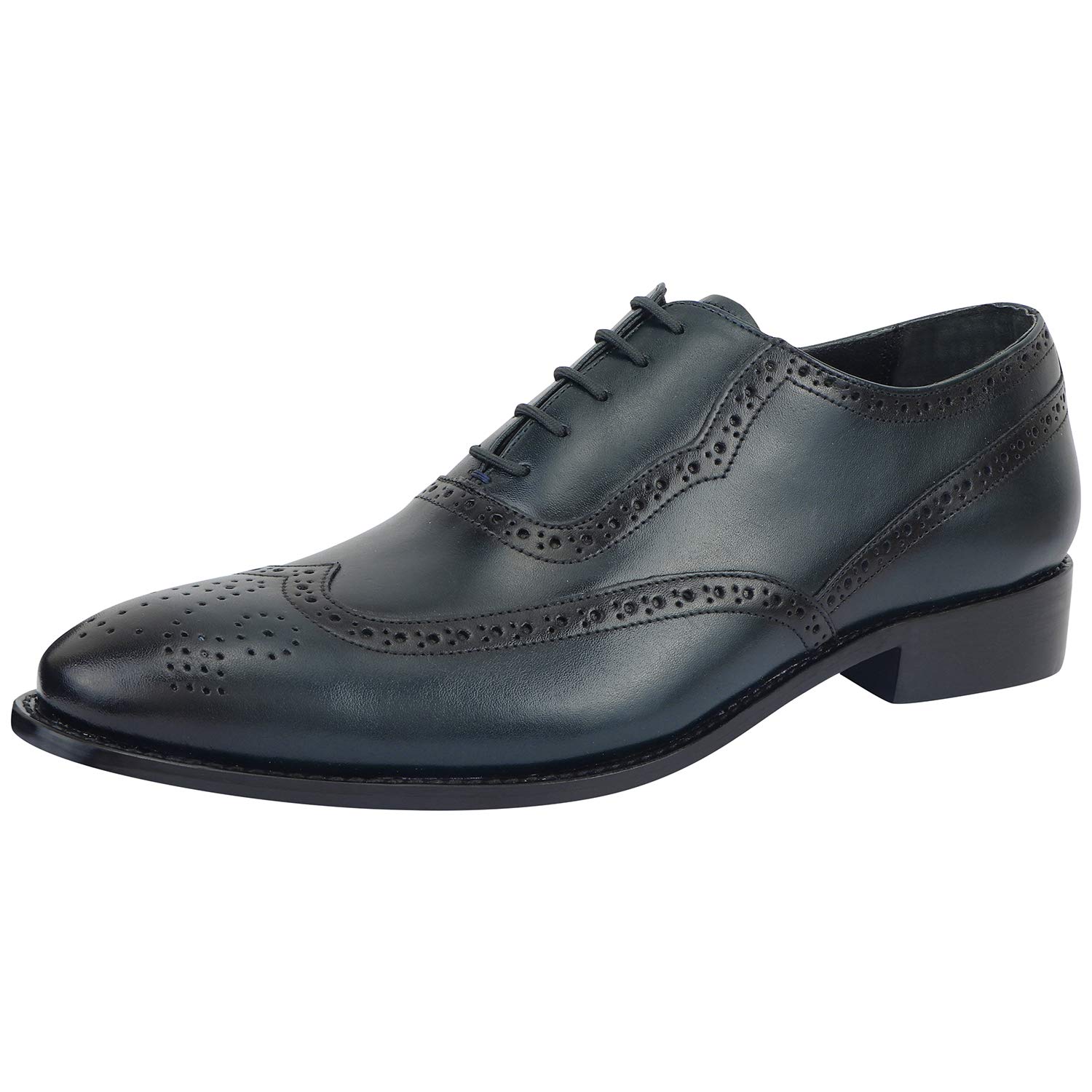 **LIBERTYZENO Men's Genuine Leather Wingtip Oxford Dress Shoes – Classic Lace-Up Formal Shoes for Business, Wedding & Easter Gifts**    *(Use for: Office Wear, Special Occasions, Holiday Gifting & Formal Events)*