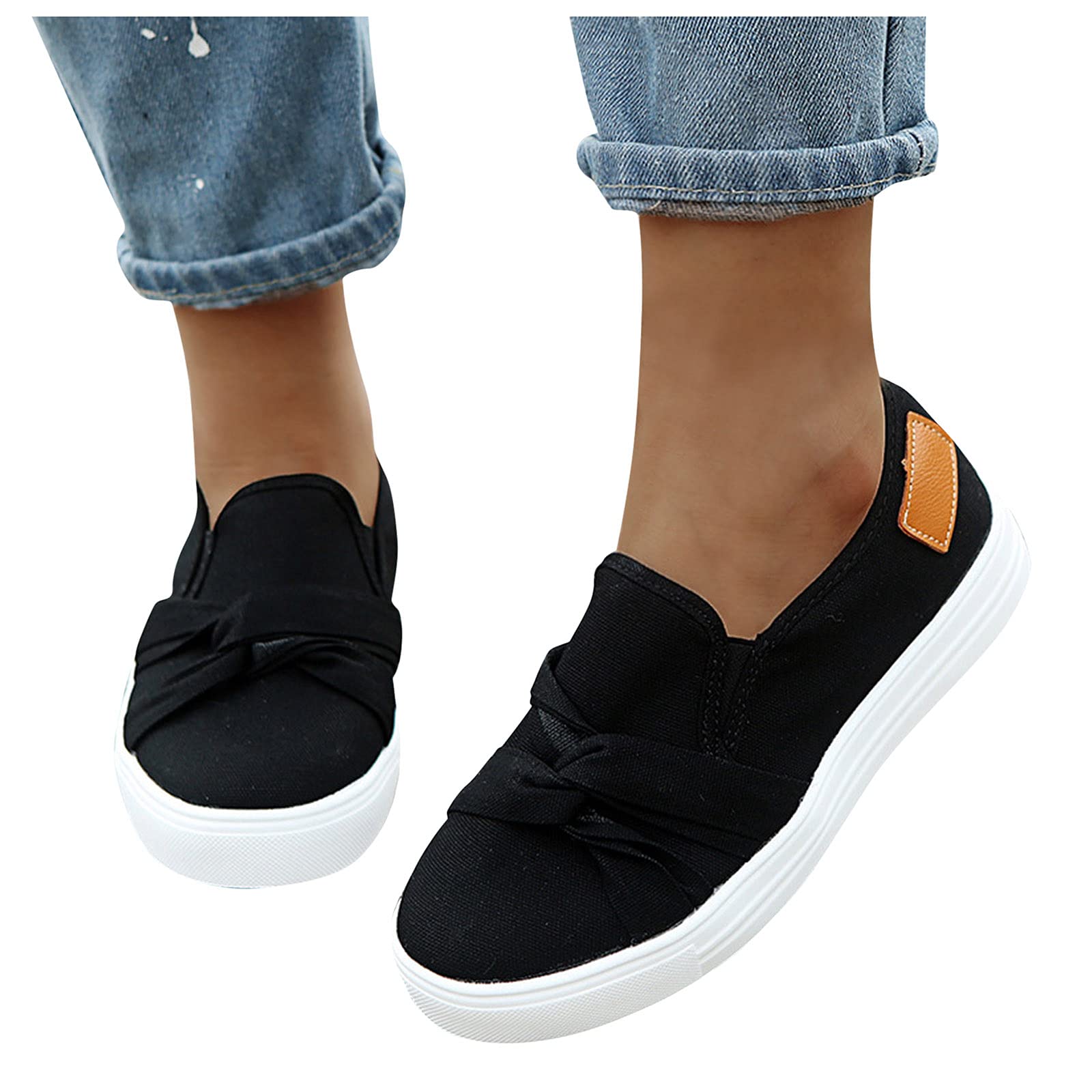 Women's Summer Sandals with Bowknot - Comfortable Beach Shoes for Walking & Travel