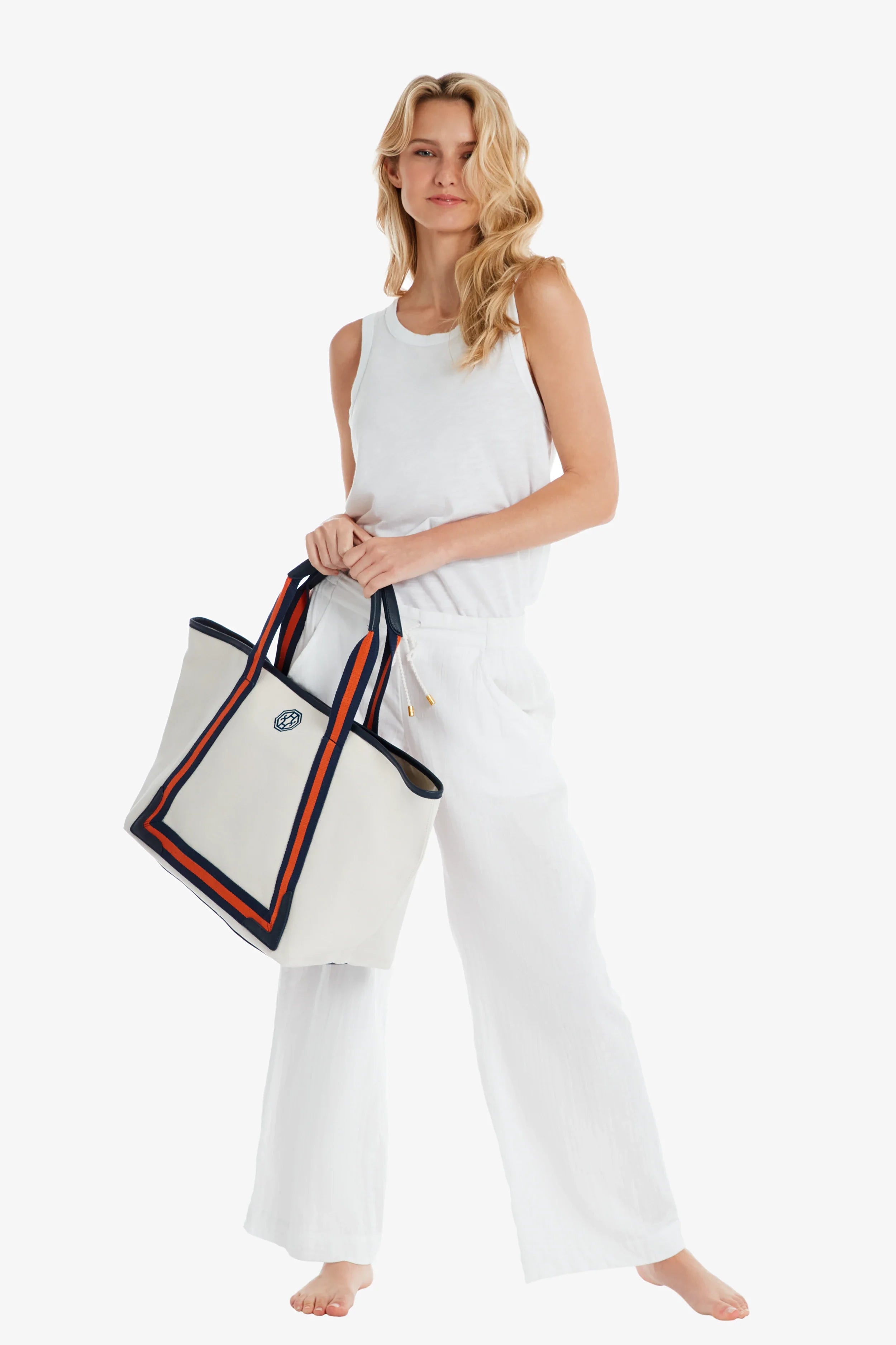 Stylish Poppy Beach Tote Bag - Large Waterproof Summer Tote for Women | Perfect for Pool, Beach Vacation & Shopping | Trendy Carryall for Sunscreen, Towels & Essentials