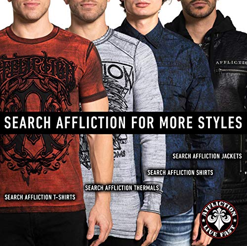Affliction Men's T-Shirts - Core Classic Graphic Tees for Casual Wear | Trendy Streetwear & Everyday Comfort