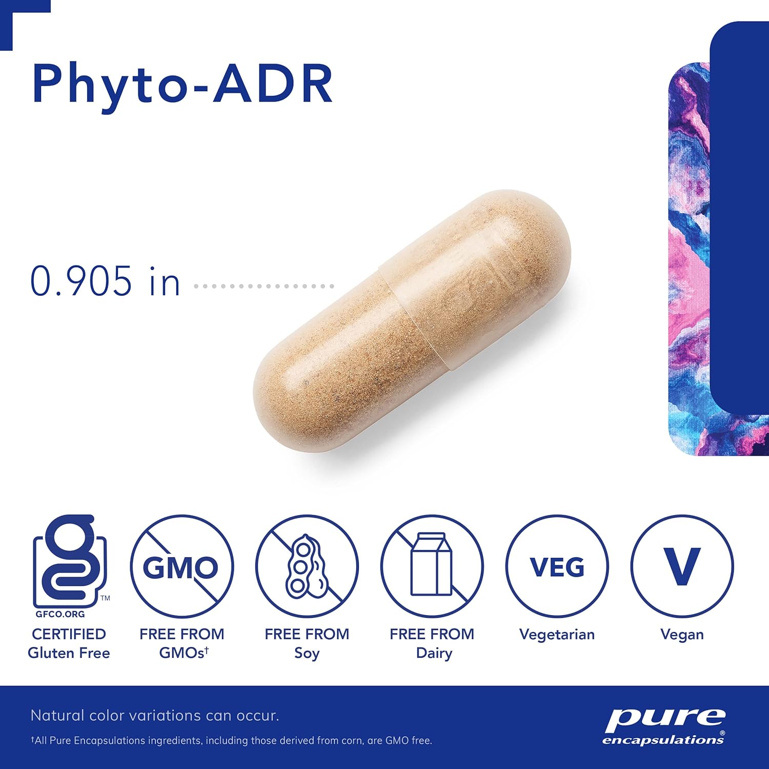 Pure Encapsulations Phyto ADR - Herbal Stress Relief Supplement for Adrenal Support | Supports Healthy Cortisol Levels & Stress Response - Perfect for Busy Professionals & Students