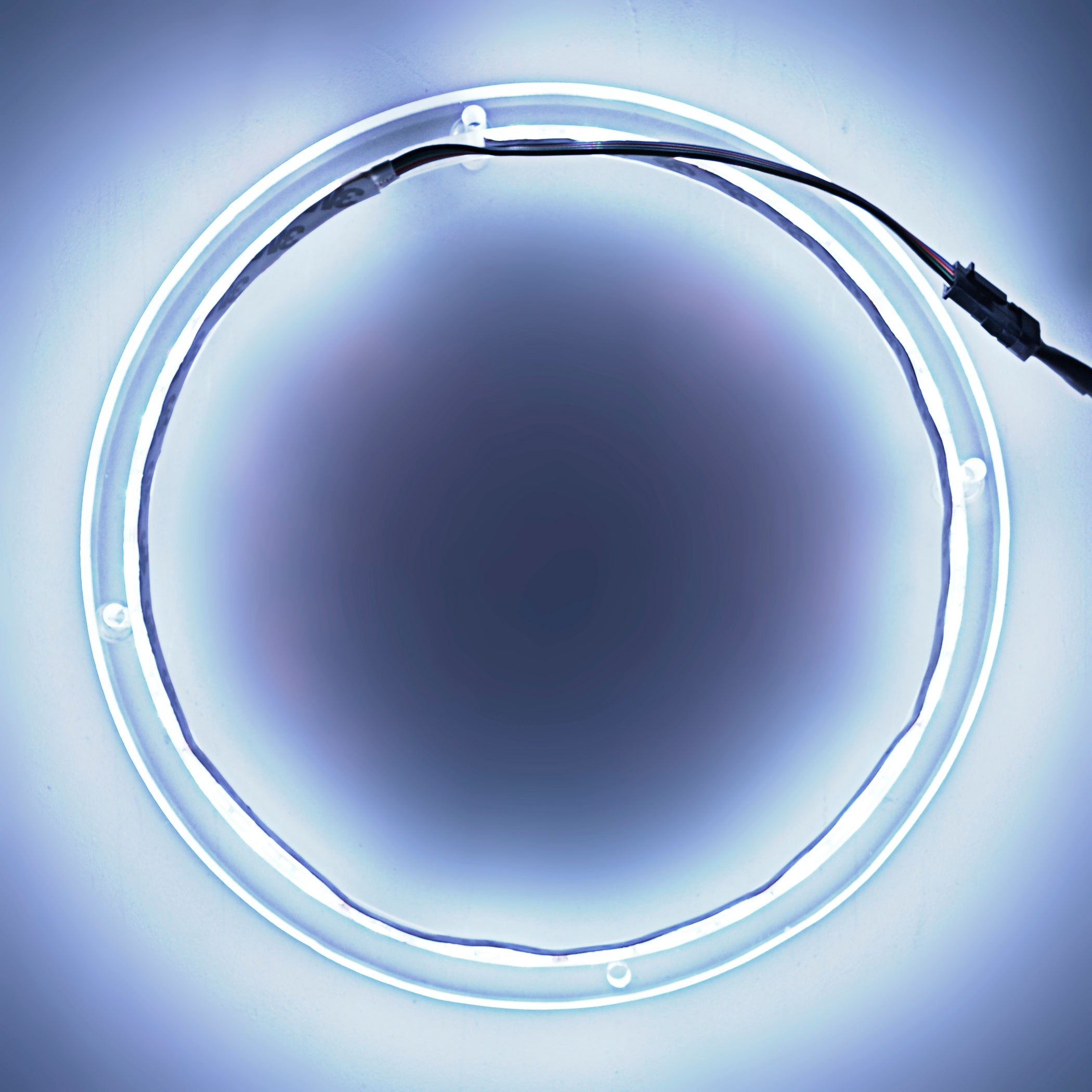 10 Pack RGB LED Speaker Rings - Colorful Lighting for DJ, Gaming & Home Audio (NL RIAPMP 10RGB) - Perfect for Parties, Concerts & PC Setups