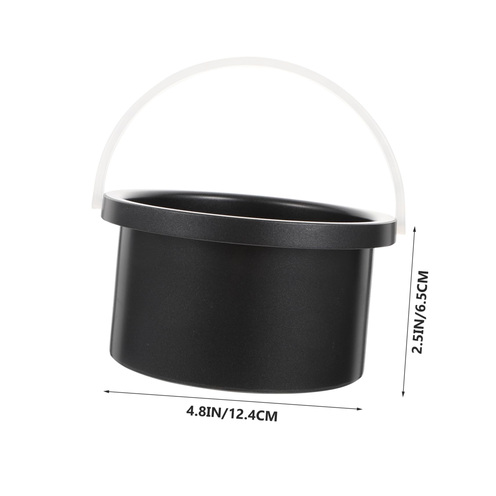 2 Pack Black Aluminum Wax Melting Pot with Lid - Professional Wax Warmer for Hair Removal, DIY Candle Making, Waxing & Beauty Salon Use - Portable Wax Heater Bowl for Home and Spa