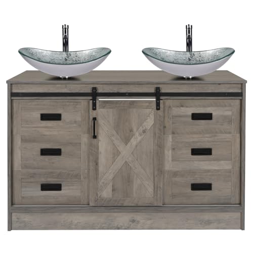 Silver Boat Glass Sink