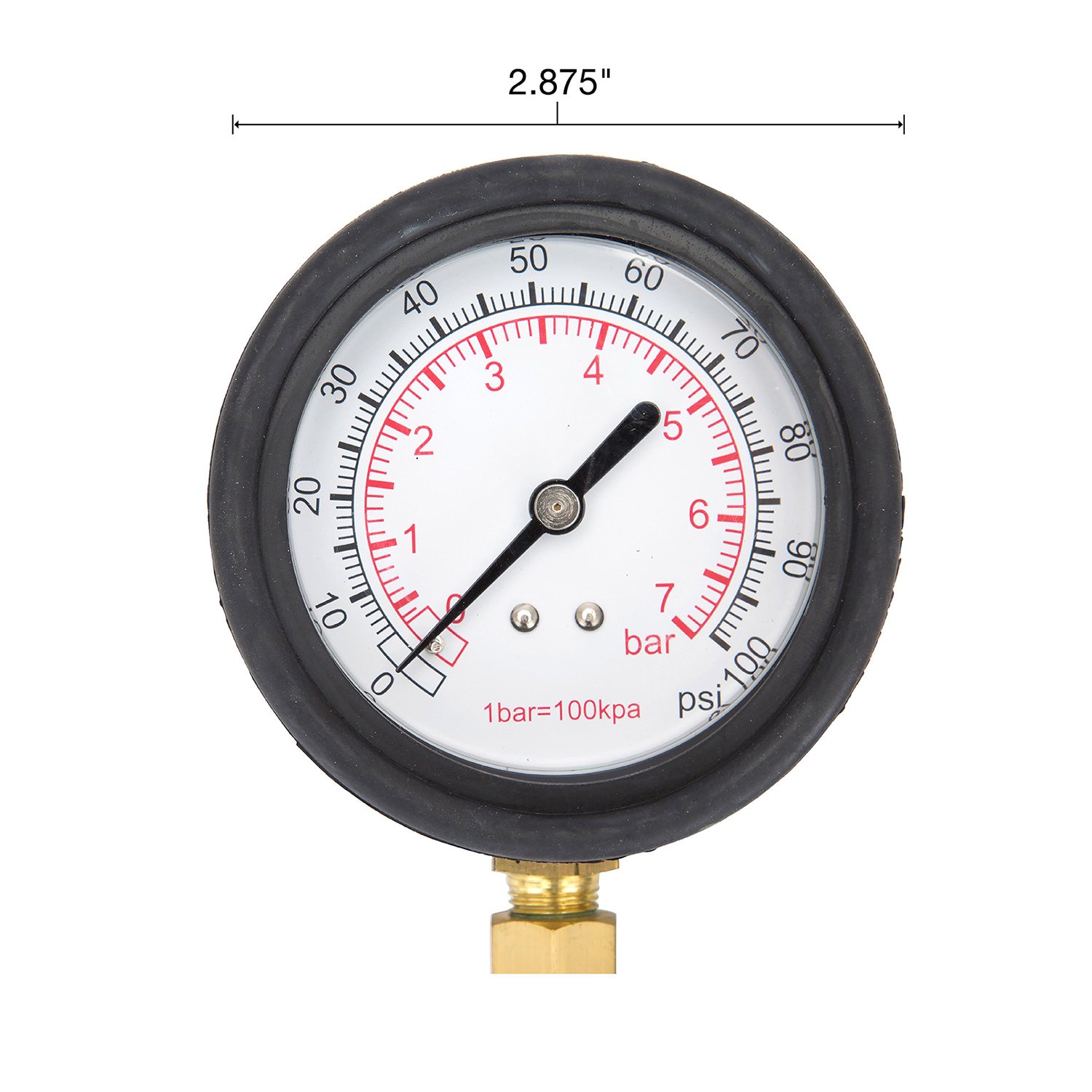 OEMTOOLS 27262 Professional Oil Pressure Gauge Set - 1 Pack - Accurate Engine Oil Pressure Testing for Automotive, Truck & Diesel Engines - Perfect for Mechanics & DIY Car Maintenance