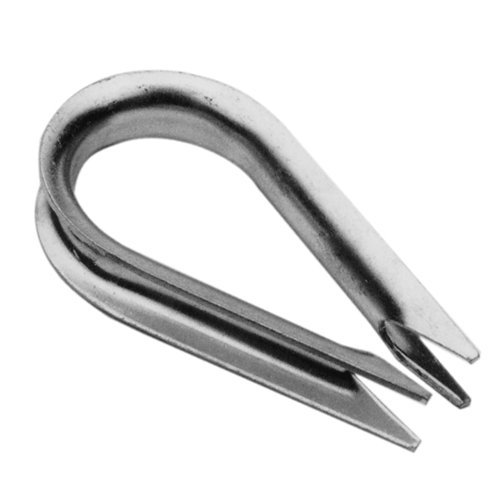 304 Stainless Steel AN-100C Wire Rope Thimbles - 3/64