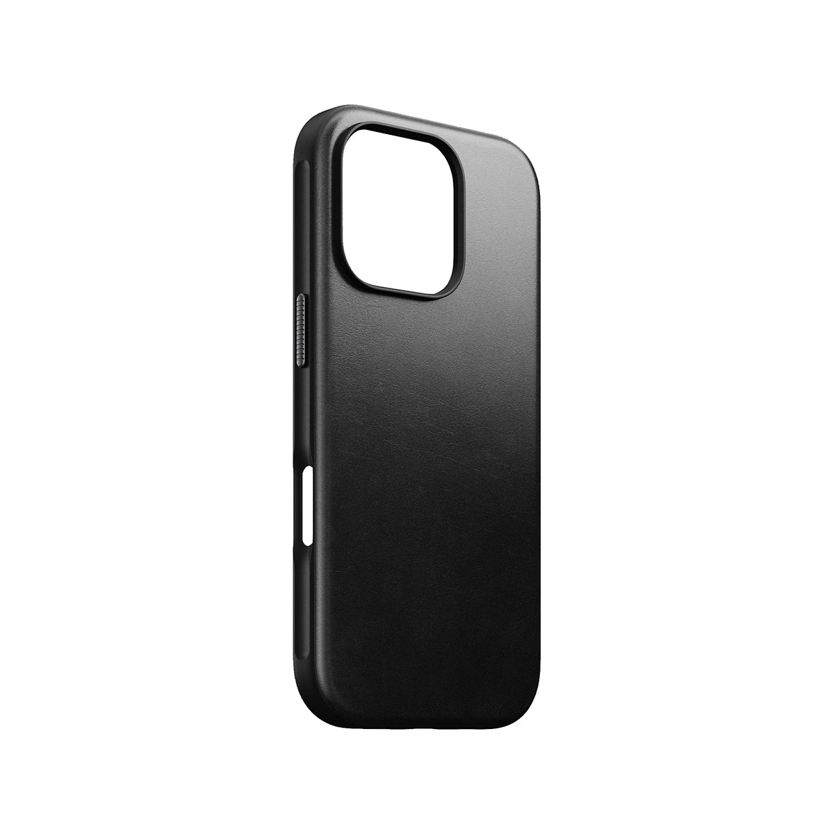 Premium NOMAD Horween Leather Case for iPhone 16 Pro - Slim Protective Black Leather Cover | Durable Luxury Phone Case for Work, Travel & Everyday Use