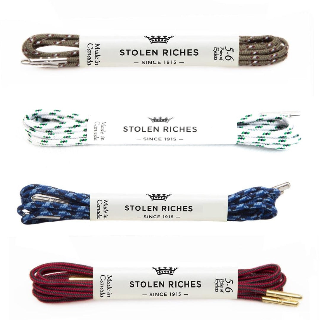 Boulder Bay Chukka Boot Shoelaces - 4 Pack (27/69cm) | Durable & Stylish Replacement Shoelaces for Men & Women | Perfect for Casual, Work & Outdoor Activities