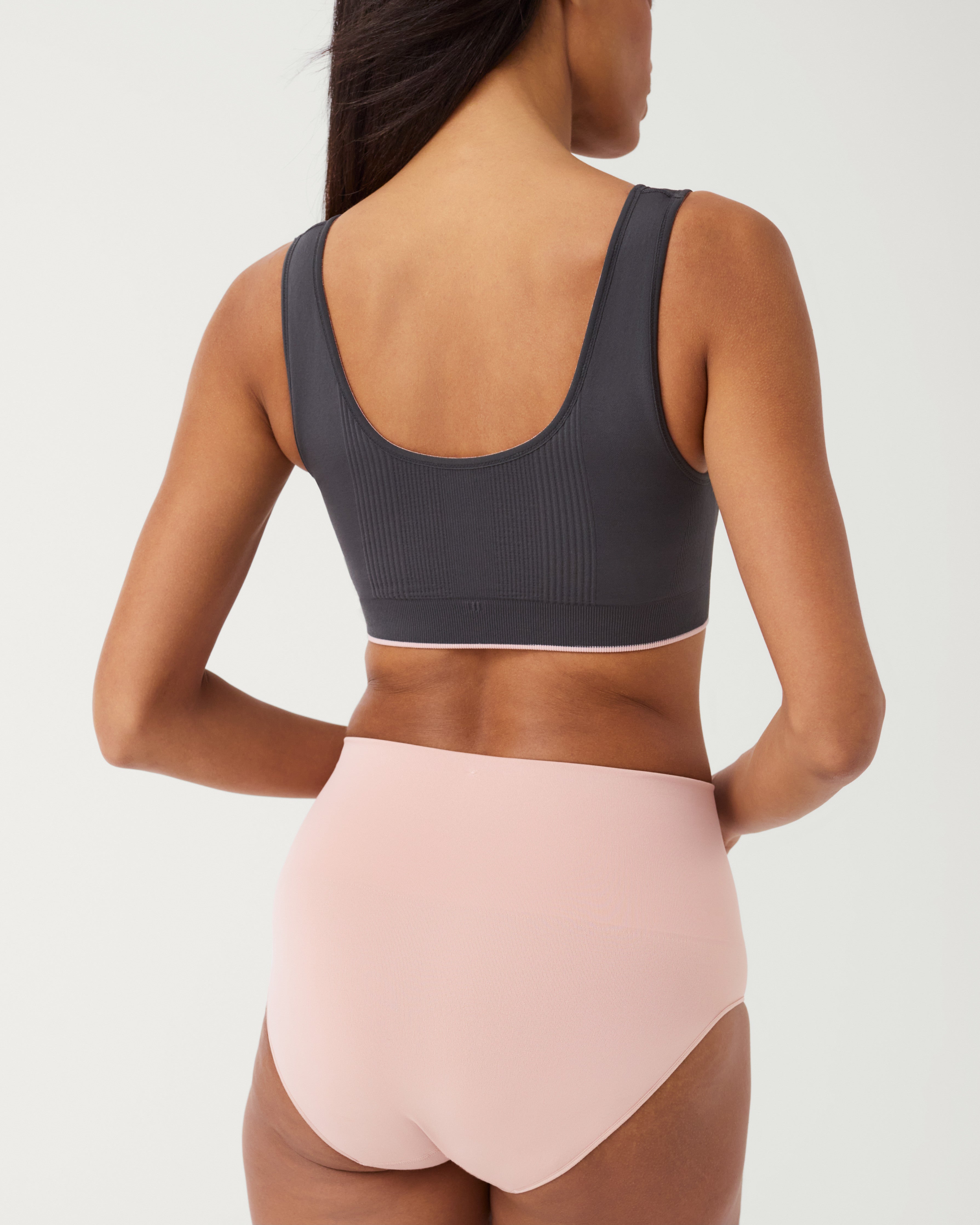 SPANX® Breast of Both Worlds® Reversible Comfort Bra - Wireless Support for Everyday Wear & Workout | Seamless T-Shirt Bra for Women