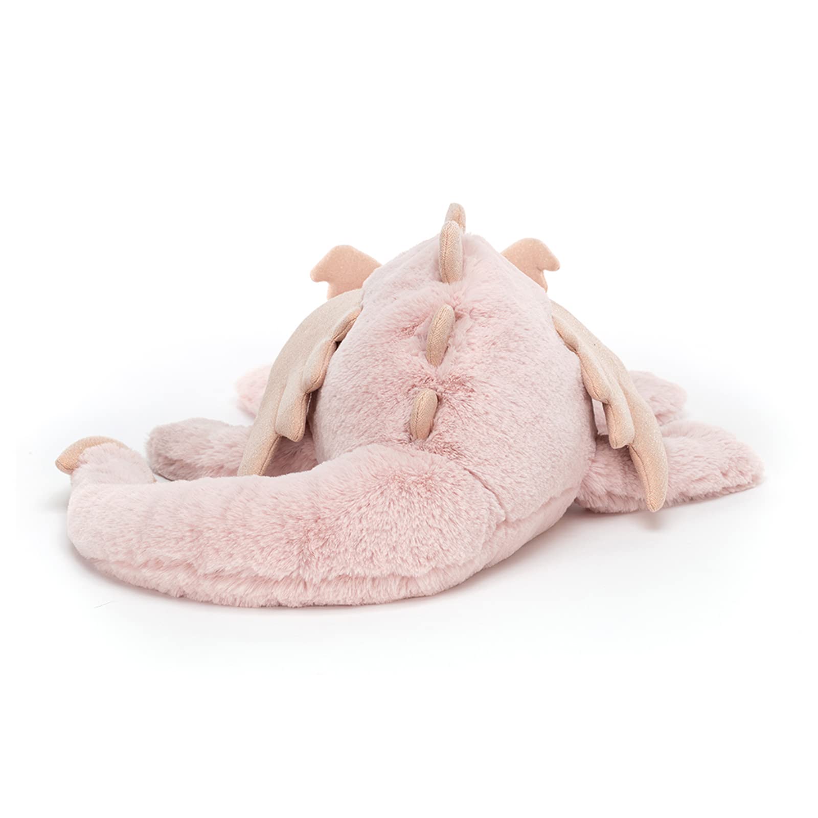 Jellycat Rose Dragon Plush Toy - 20.5 Inch Large Stuffed Animal for Kids, Soft Mythical Creature Gift for Boys & Girls - Perfect for Cuddling, Nursery Decor, and Fantasy Playtime