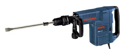 BOSCH GSH11E 220V Demolition Hammer Drill - Heavy Duty Concrete Breaker for Construction, Renovation & Demolition Projects