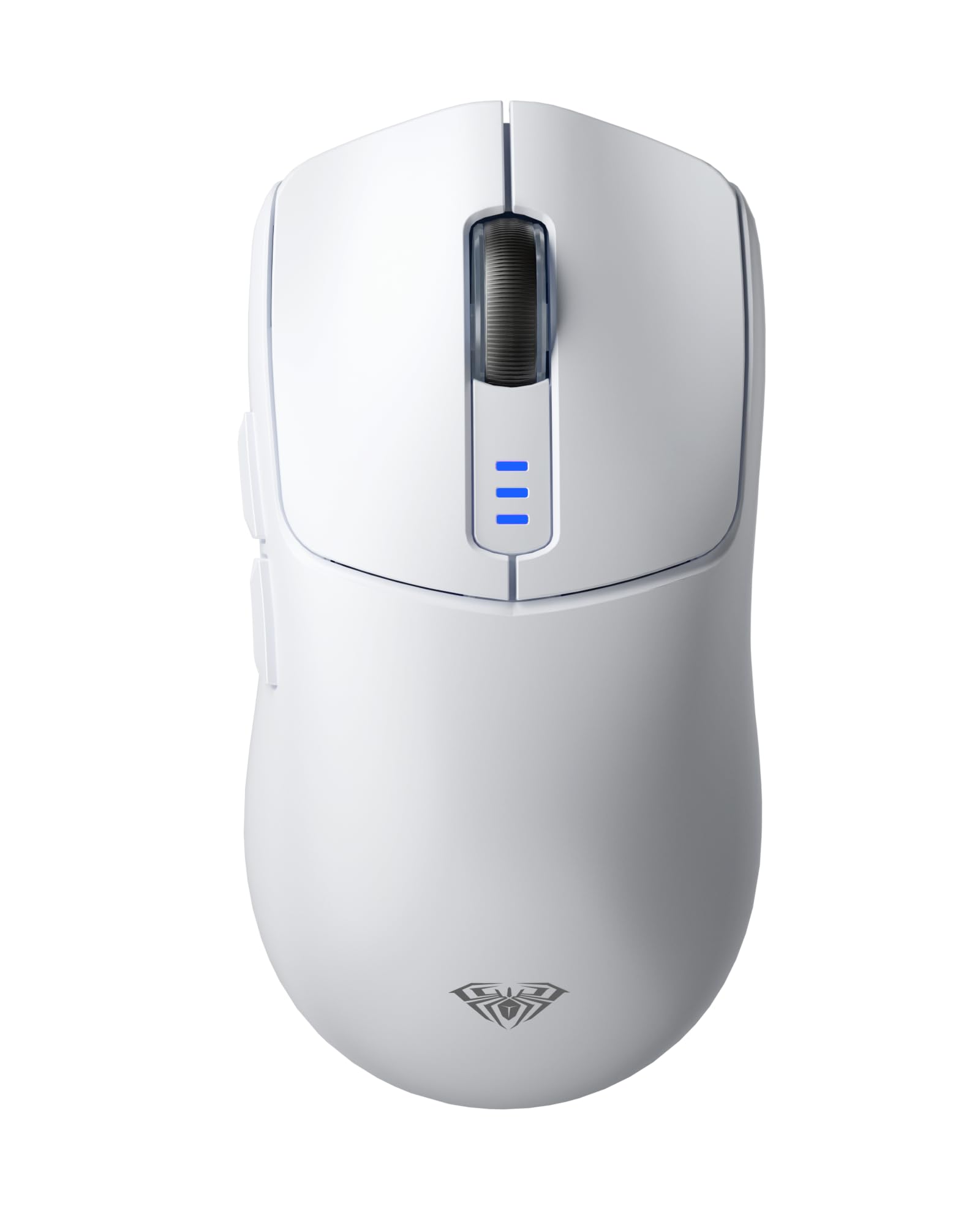 AULA SC580 Wireless Gaming Mouse - Tri-Mode 2.4G/BT5.0/USB-C, 12000 DPI Rechargeable, 6 Programmable Buttons, Ergonomic Design for PC, Laptop, Mac & Tablet | Perfect for FPS, MOBA & Office Work