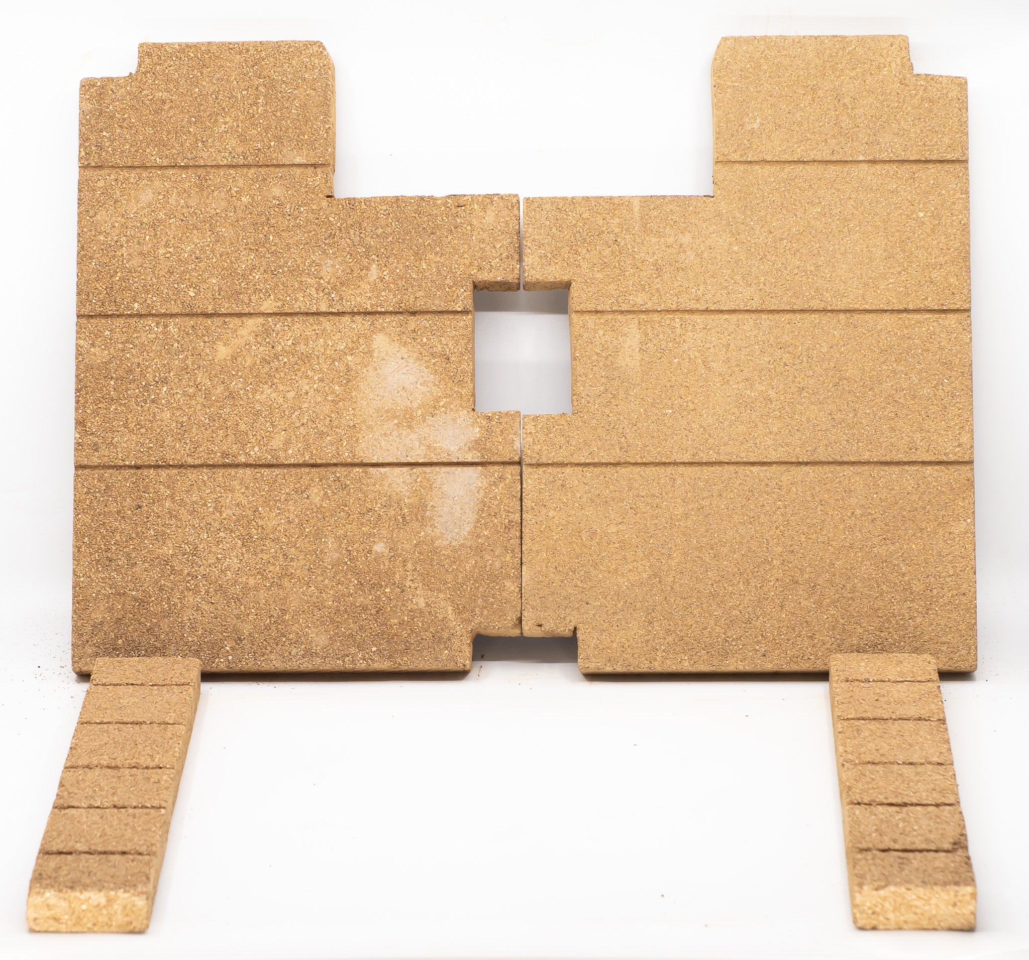 ComfortBilt HP22i Pellet Stove Replacement Vermiculite 4-Piece Set - Durable Fireplace Accessories for Home Heating & Winter Warmth