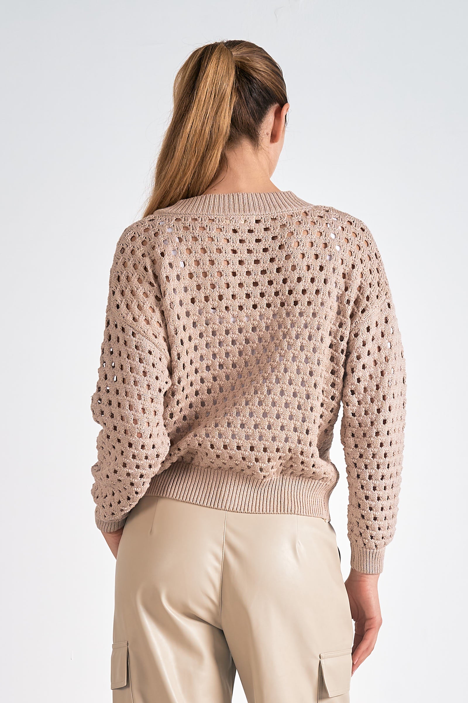 Stylish Zip Up Sweater Cardigan for Women - Soft & Cozy Stone Color - Perfect for Fall Layering, Casual Outfits & Office Wear