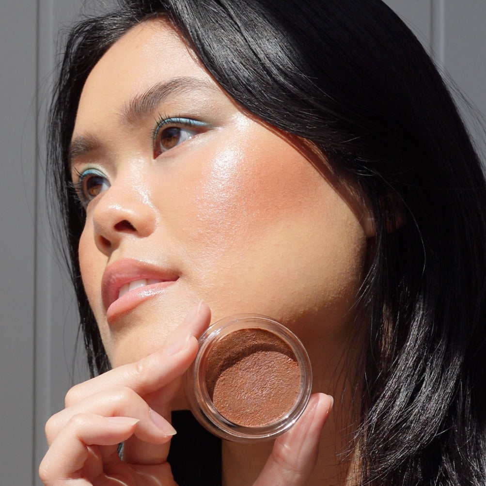 Organic Cacao Bronzing Pot - Natural Self Tanner for a Sun-Kissed Glow | Vegan, Cruelty-Free | Perfect for Face & Body Tanning at Home
