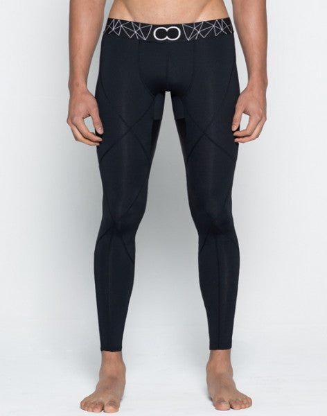 BLK AKTIV High-Performance Compression Tights for Women & Men - Moisture-Wicking, Breathable Workout Leggings - Ideal for Running, Yoga, Gym & Athletic Training