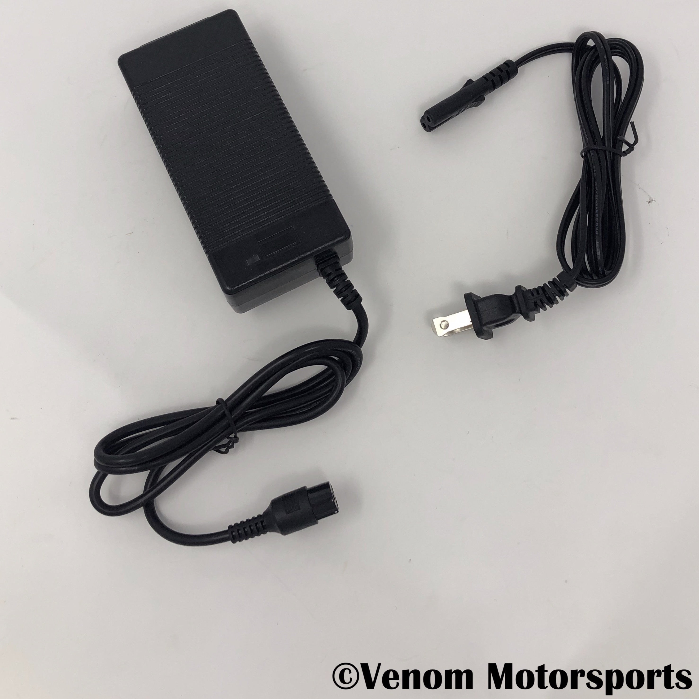 36V 1000W Replacement Charger for Venom Quad Racer - Fast Charging Power Supply for ATV, Dirt Bike & Electric Scooter - Perfect for Off-Road Adventures & Commuting