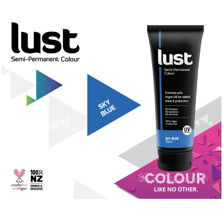 Lust Semi-Permanent Hair Color - Vibrant, Long-Lasting Dye for DIY Home Use & Salon Styling | Perfect for Parties, Cosplay & Creative Hair Makeovers