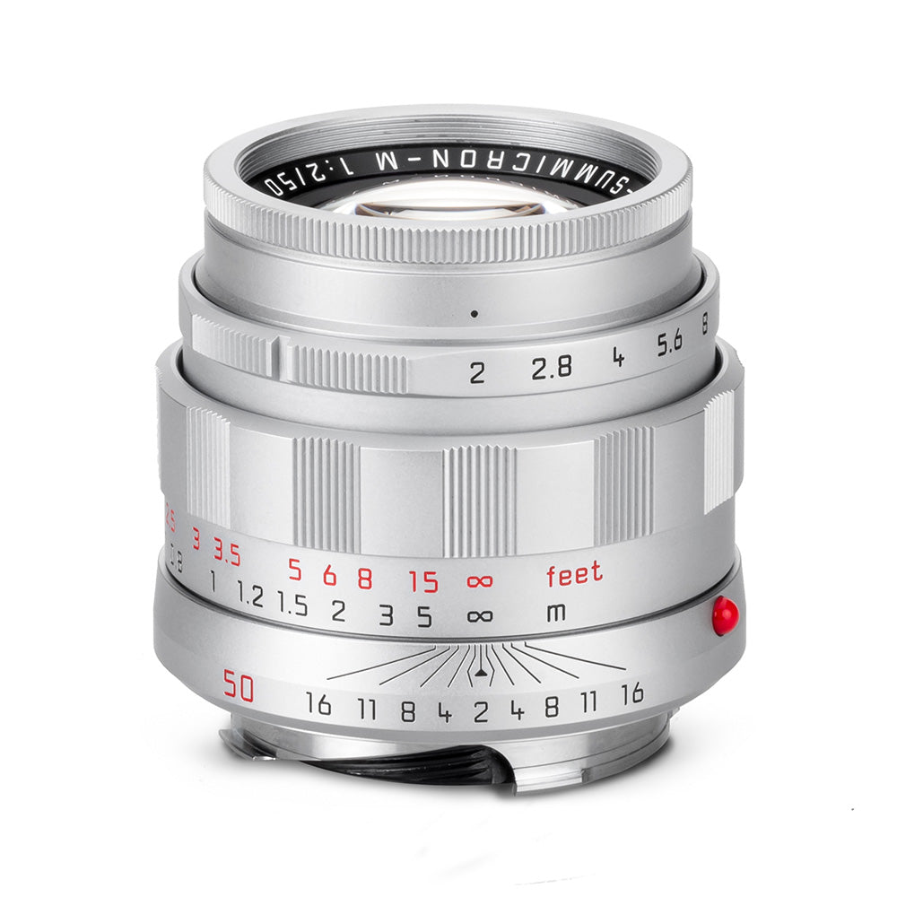 Leica APO Summicron M 50mm f/2 ASPH LHSA Edition Silver Chrome Finish - Premium Lens for Street & Portrait Photography