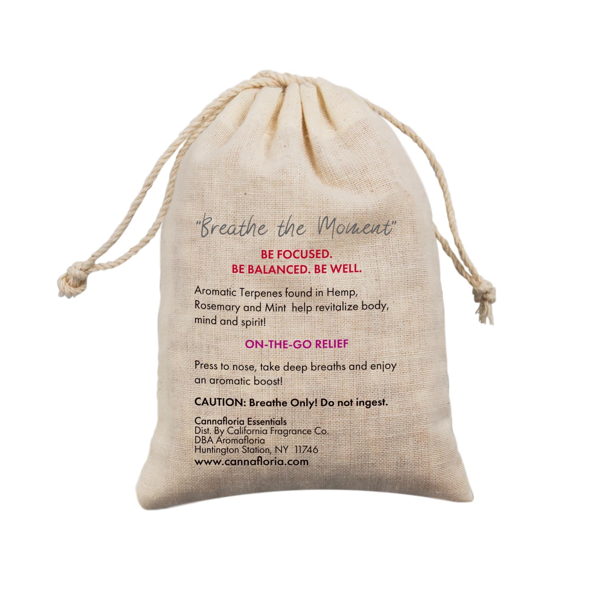 Cannafloria Inhalation Pouches - 2 Pack | Herbal Relaxation & Stress Relief | Perfect for Travel, Work, and On-the-Go Use