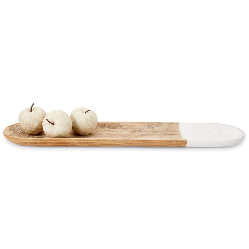Handcrafted Paulownia Wood Oval Bowl - Natural & Lightweight Serving Bowl for Salads, Fruits, Snacks - Perfect for Home Dining, Parties, and Gifts