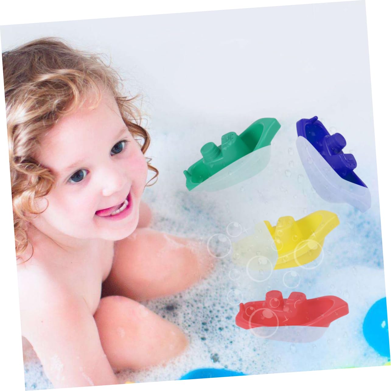 Totority 8-Piece Kids Bath Toy Set - Fun Animal Squirters for Toddlers & Boys - Water Play Toys for Bathtub, Pool & Outdoor Activities