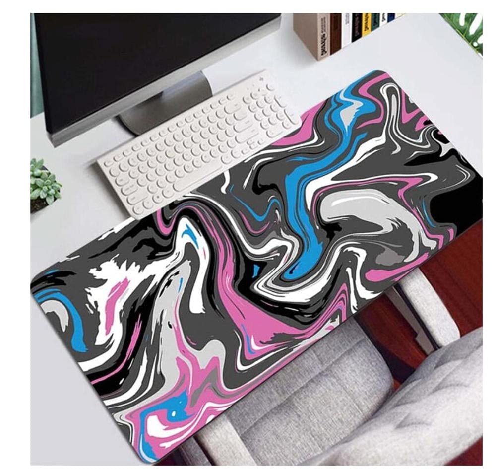 Premium XXL Gaming Mouse Pad 1000x500mm - Liquid Strata Design Non-Slip Desk Mat for Enhanced Precision & Speed | Perfect for PC Gaming, Home Office & Workstations