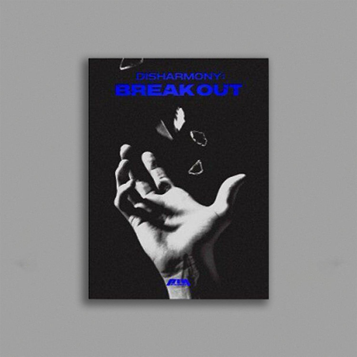 P1HARMONY 2nd Mini Album 'DISHARMONY: BREAK OUT' - K-Pop Music CD for Fans | Perfect for Dance Practice & K-Pop Collections