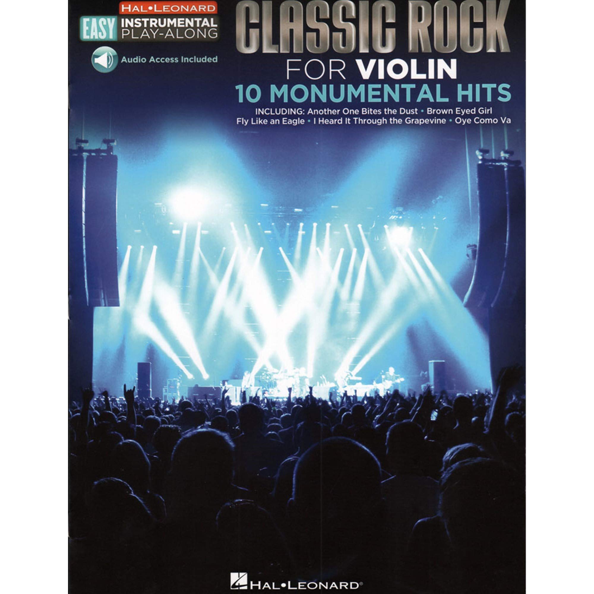 Classic Rock Violin - Easy Instrumental Play-Along Audio & Online (Hal Leonard) - Perfect for Beginners & Music Lovers | Practice, Perform & Enjoy at Home or Studio