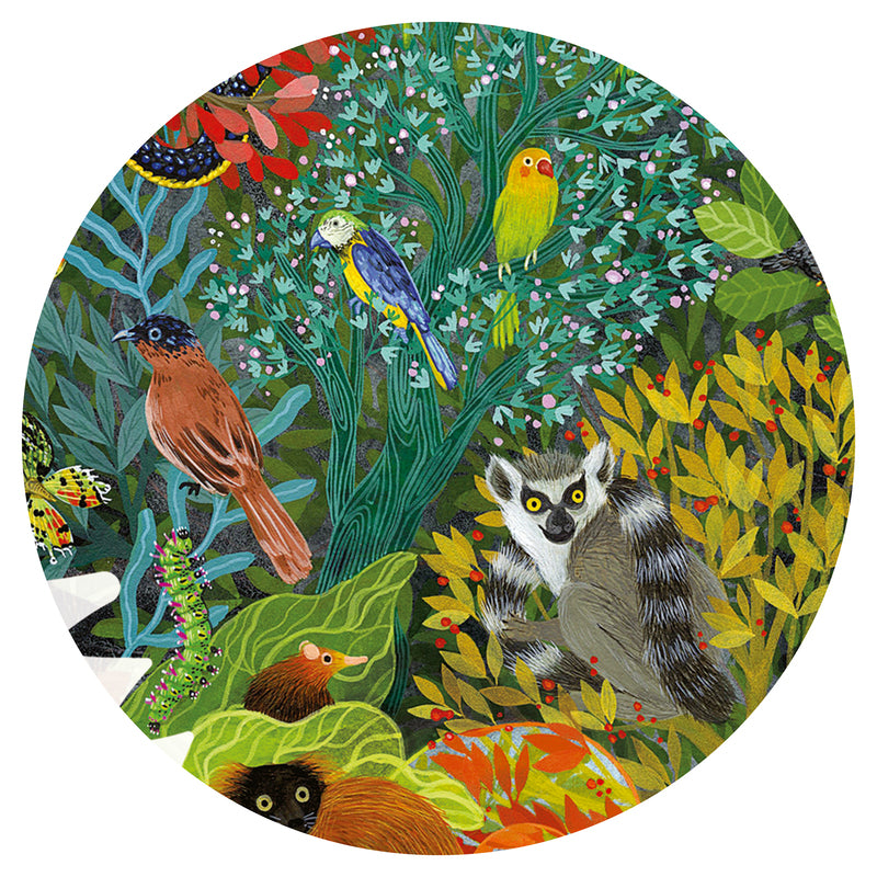 Chameleon 150pc Art Puzzle for Kids | Creative Educational Toy by Djeco | Perfect for Family Game Night & Classroom Activities