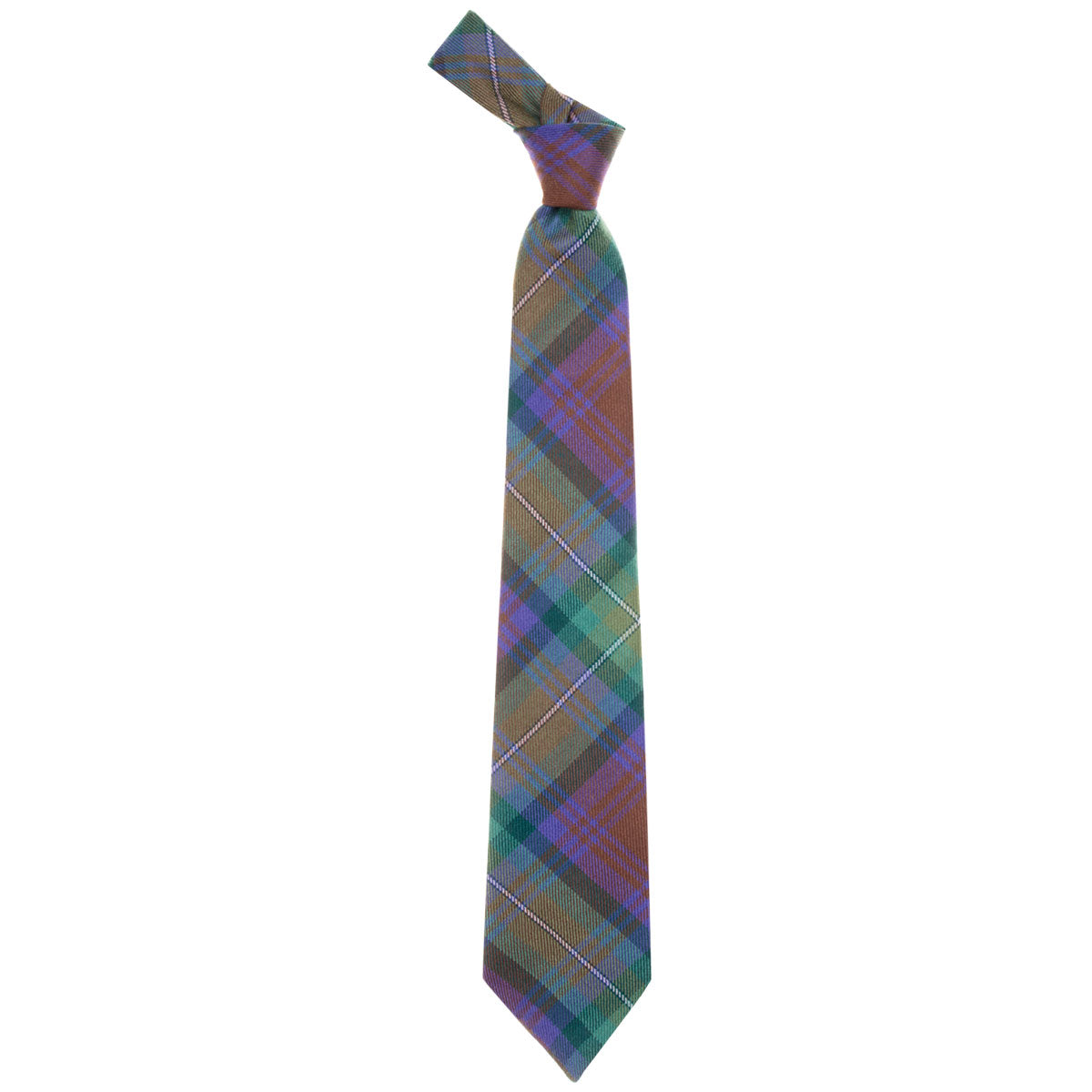 Isle of Skye Tartan Tie - Premium Scottish Wool Necktie for Men | Perfect for Weddings, Office & Formal Occasions