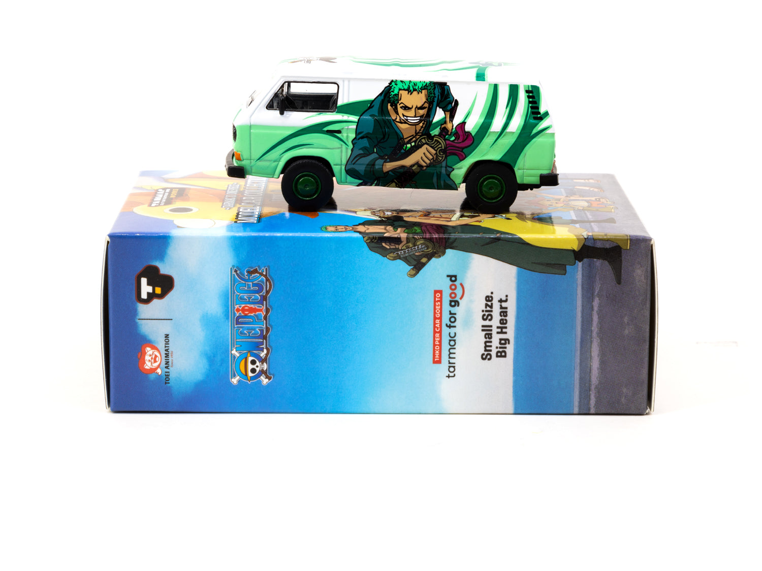 Tarmac Works x One Piece Model Car Collection VOL.1 - 6 Cars Set COLLAB64 | Anime-Themed Diecast Cars for Display & Collection | Perfect for Anime Fans, Car Enthusiasts & Gift Giving