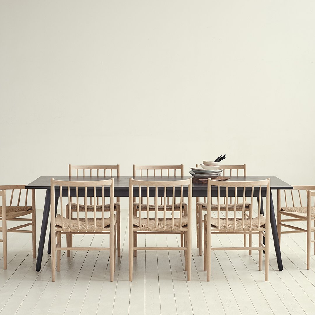 Jorgen Baekmark J80 Chair - Mid-Century Modern Dining Chair by FDB Mobler - Scandinavian Design for Home, Office & Restaurant Use
