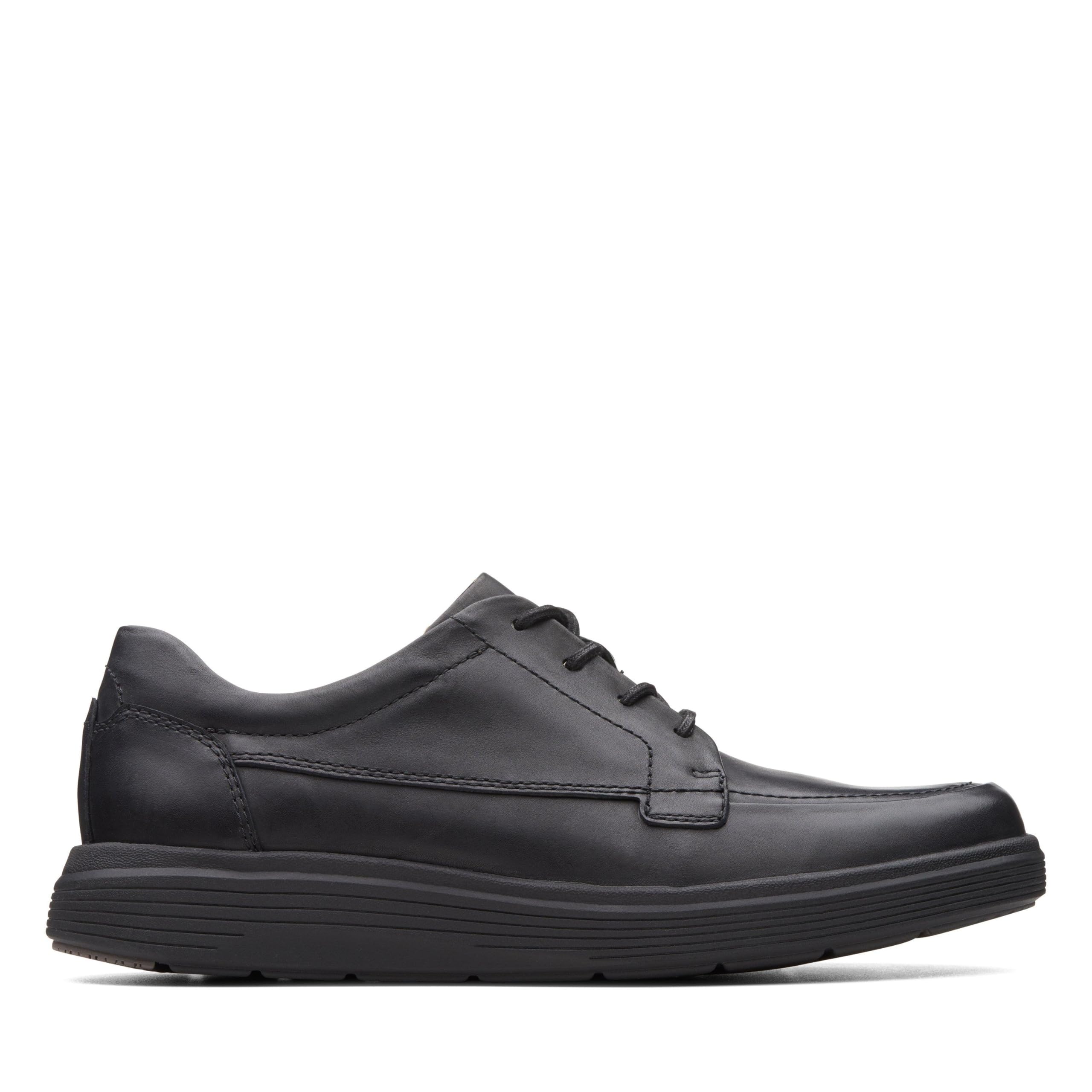 Clarks Men's Un Abode Derby Shoes - Comfortable & Stylish Leather Dress Shoes for Business & Casual Wear