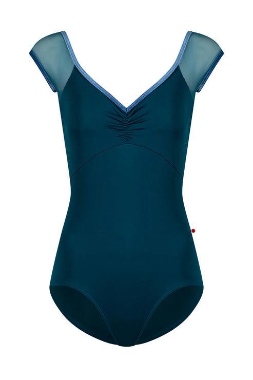 Yumiko Adult ELI Cap Sleeve Leotard - Ballet Dancewear for Women, Stretchy Comfort & Elegant Design | Perfect for Ballet Class, Performance & Dance Practice