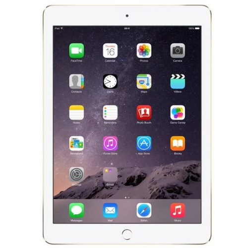 Apple iPad Air 2 (2nd Generation, 9.7-inch) 64GB Gold - WiFi + Cellular - Perfect for Work, Travel & Entertainment