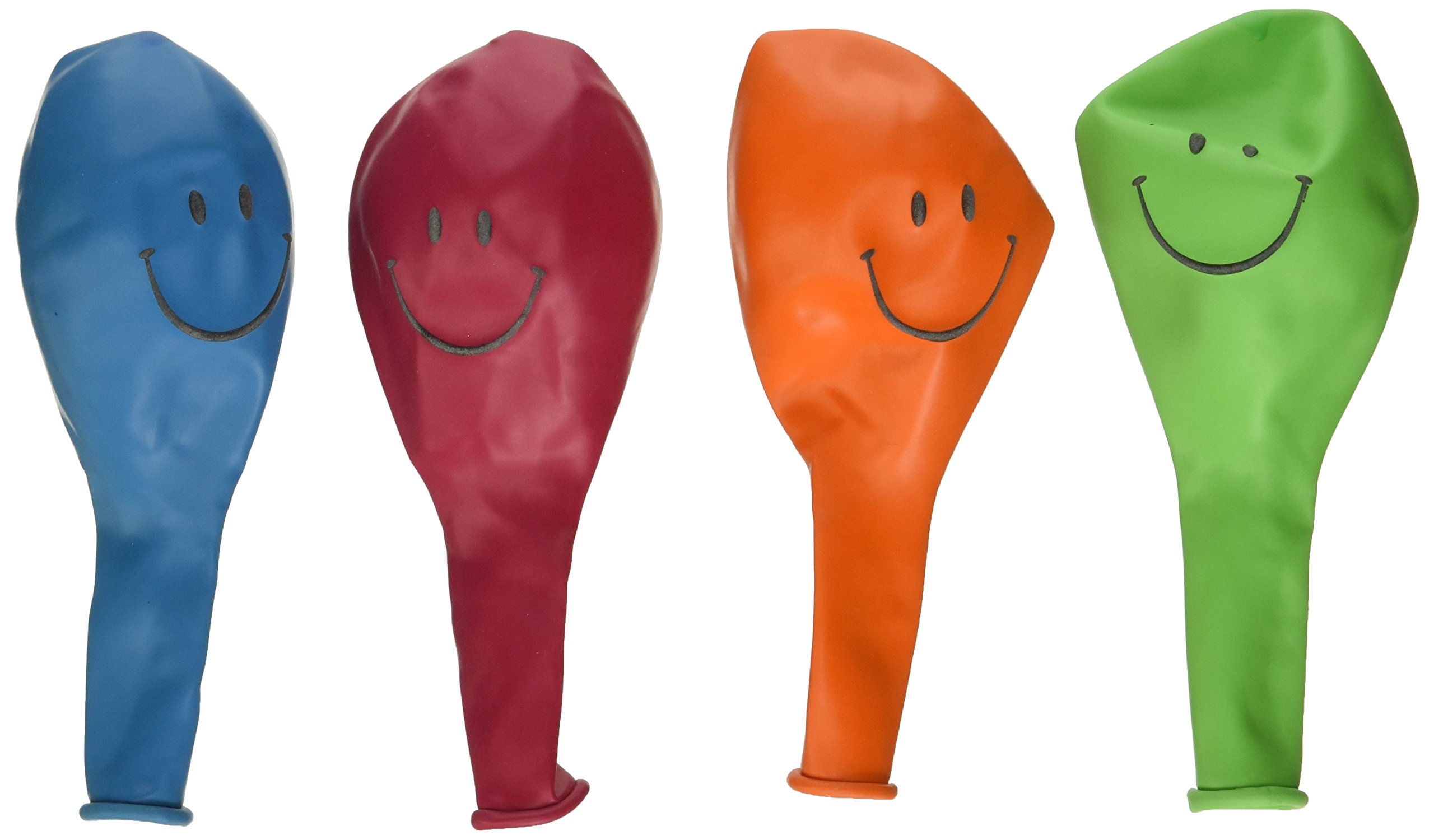 Pioneer Balloon Company 11-Inch Assorted Latex Balloons for Parties, Birthdays, and Decorations - Bulk Pack