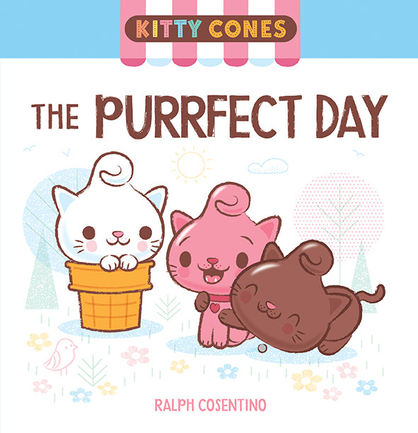 Kitty Cones: The Purrfect Day - Adorable Cat Cone Collar for Post-Surgery Recovery & Pet Protection | Soft & Comfortable E-Collar for Kittens & Cats | Perfect for Wound Healing, Vet Visits & Daily Use