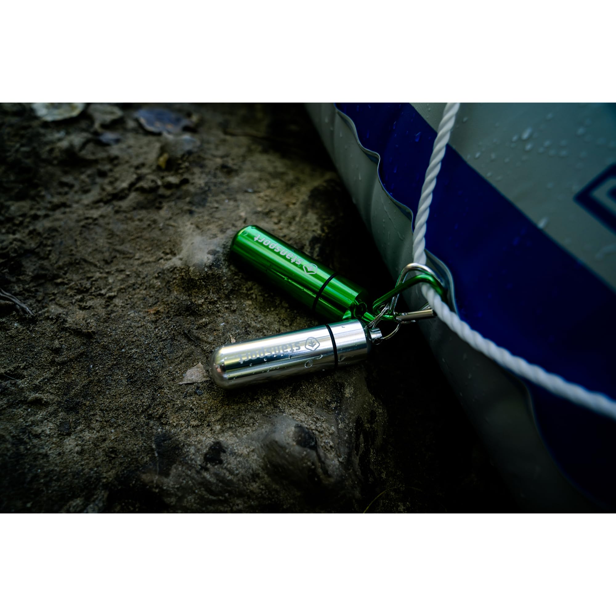 Stansport Aluminum Storage Cylinder - Lightweight & Durable for Camping, Hiking & Outdoor Gear Organization